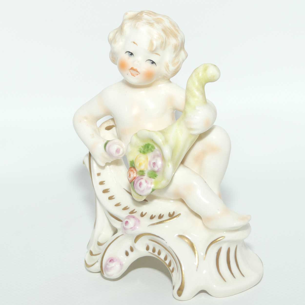 Goebel figure Putti with Horn of Plenty | Model 12001 - 12