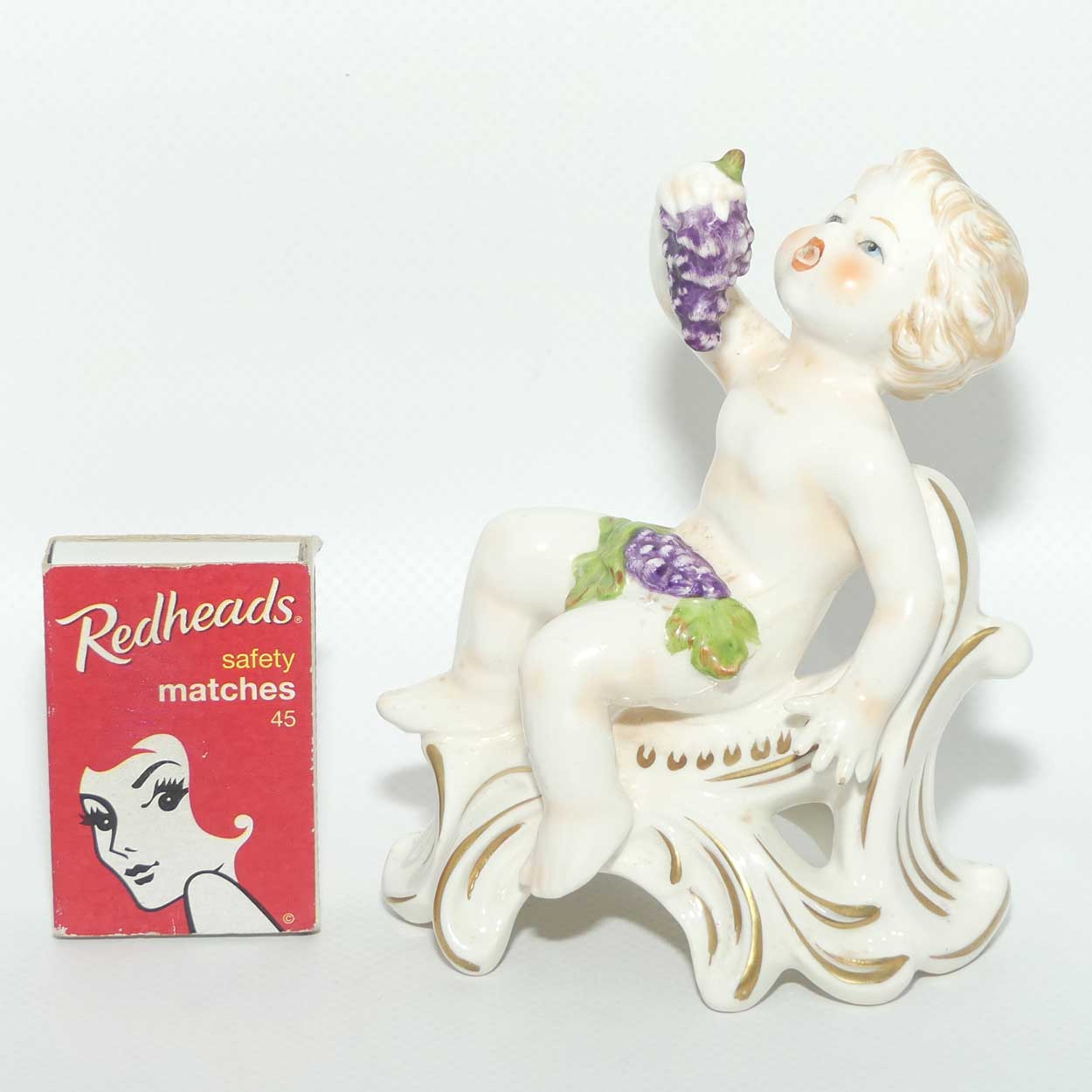 Goebel figure Putti with Grapes | Model 12003 - 12 | Ltd Ed 4473/5000