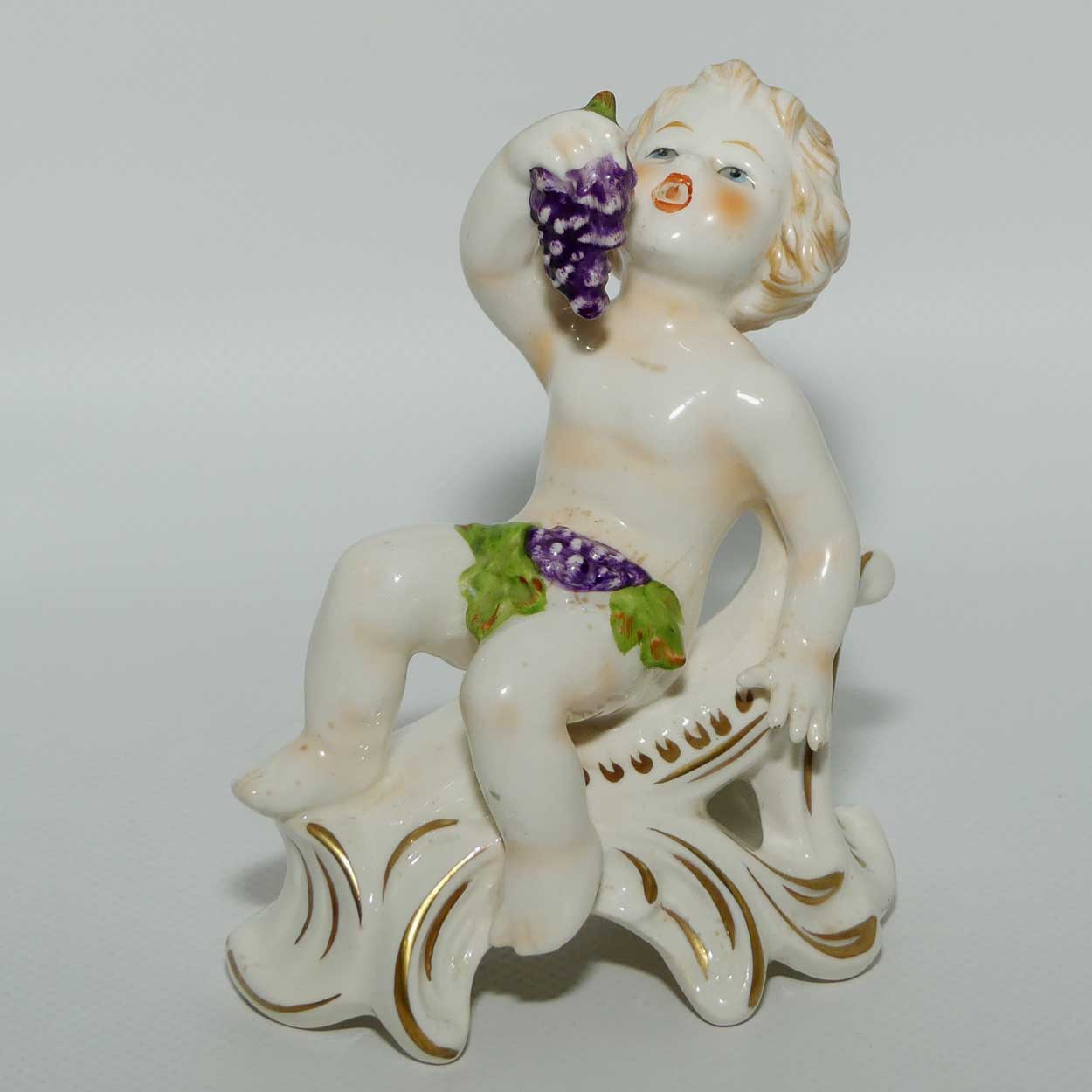 Goebel figure Putti with Grapes | Model 12003 - 12 | Ltd Ed 4473/5000