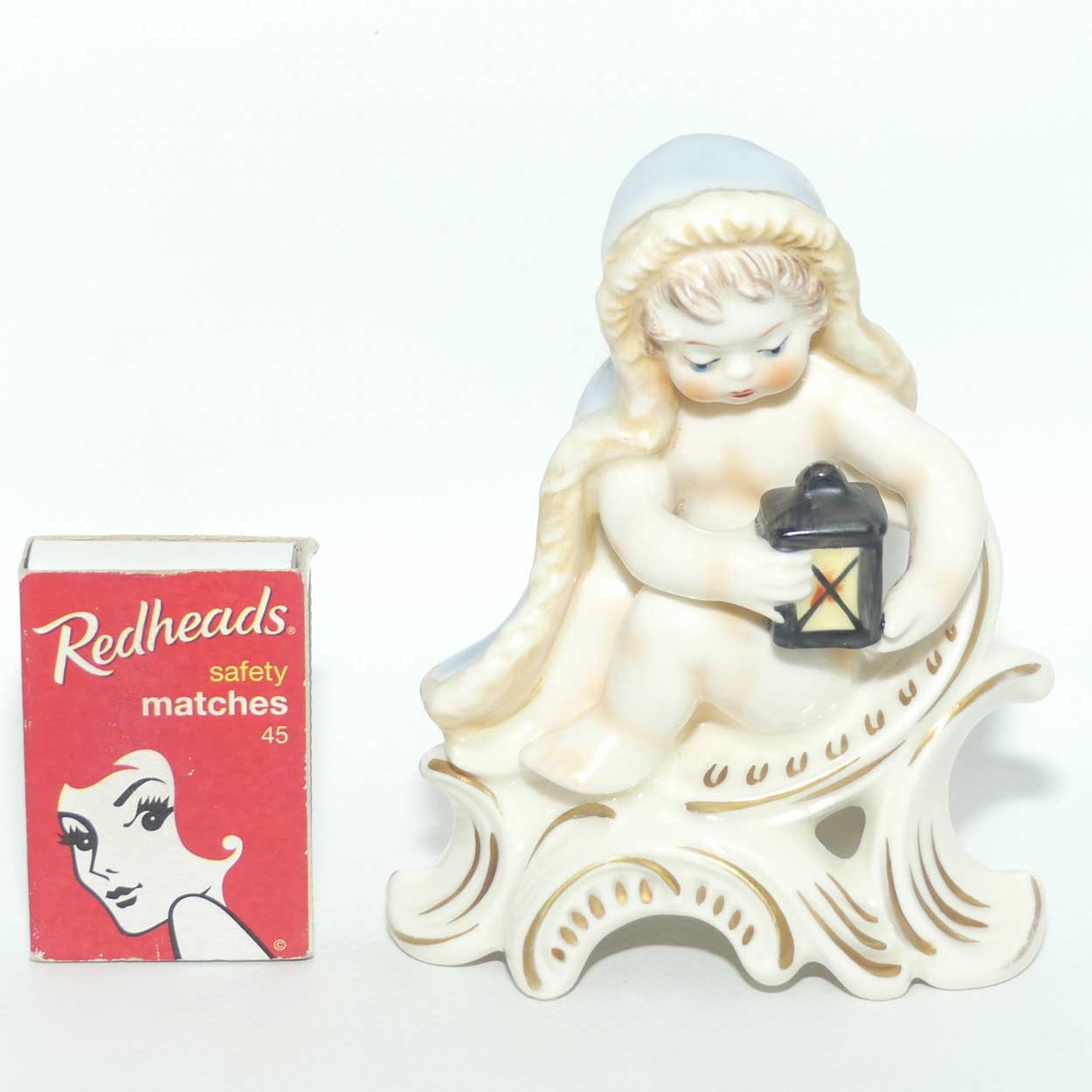 Goebel figure Cherub with Lantern | Model 12004 - 12