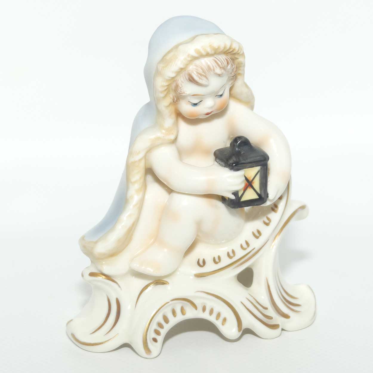 Goebel figure Cherub with Lantern | Model 12004 - 12