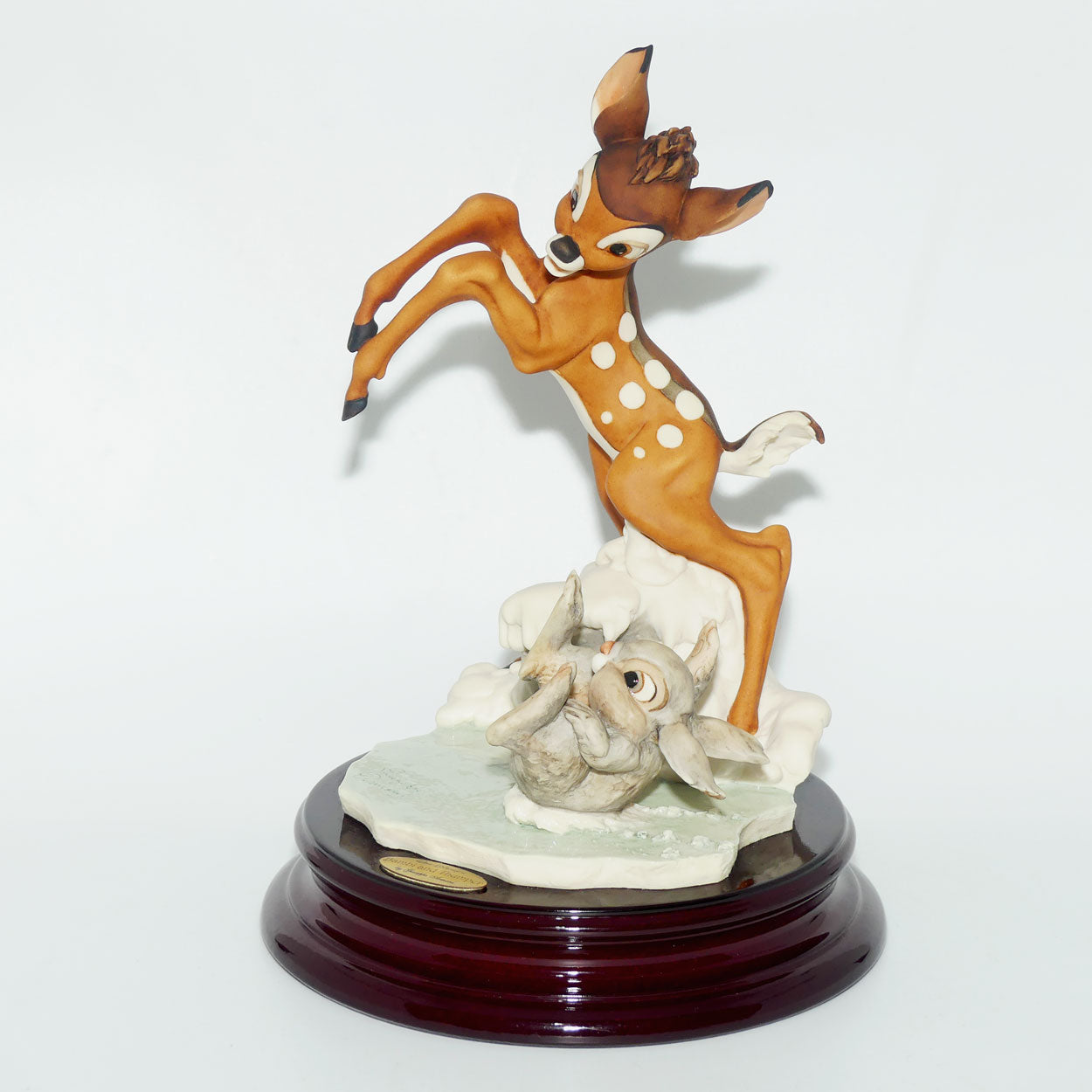 Giuseppe Armani Florence figure | 1262C | Walt Disney's Bambi and Thumper | boxed