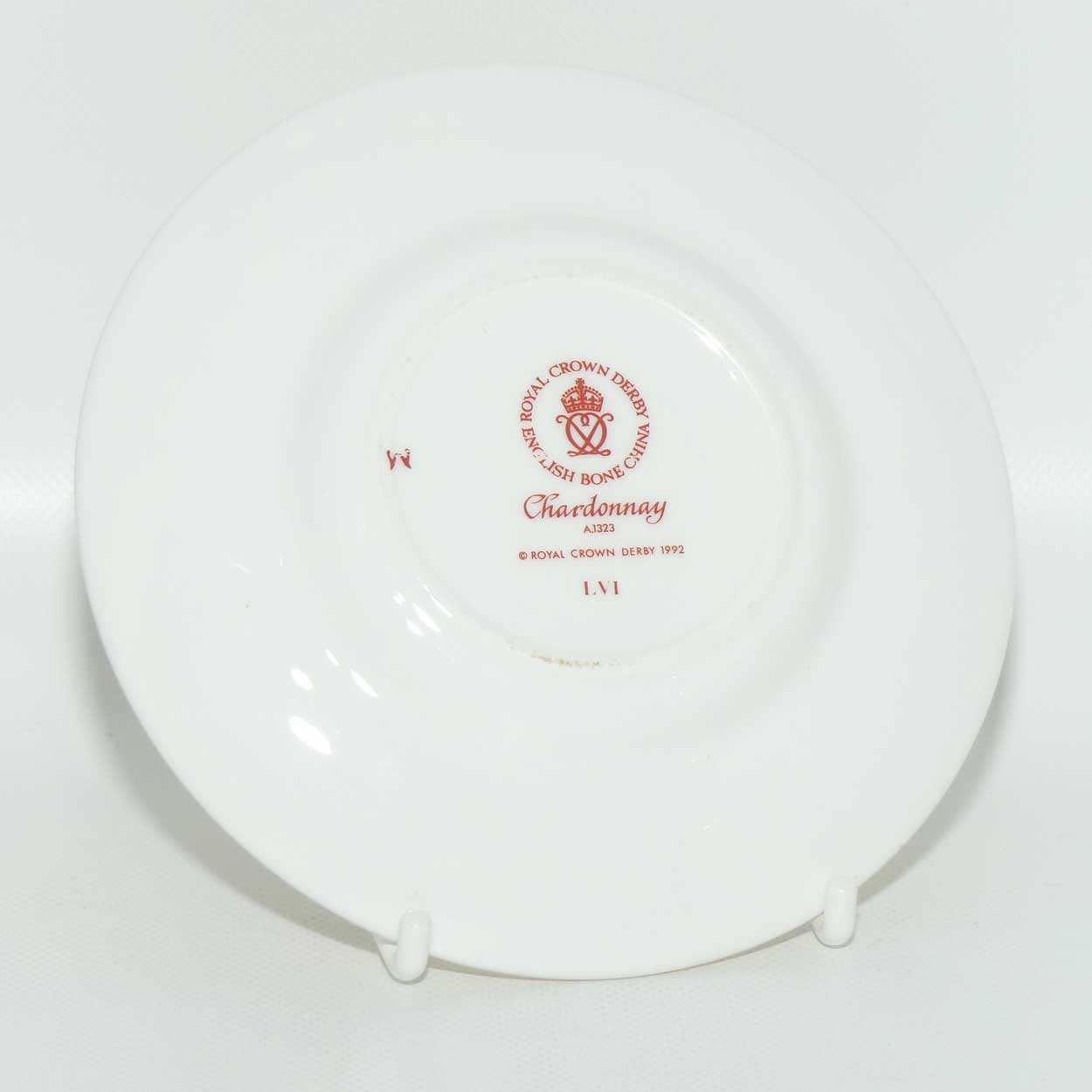 Royal Crown Derby Chardonnay pattern coffee duo | 2nd