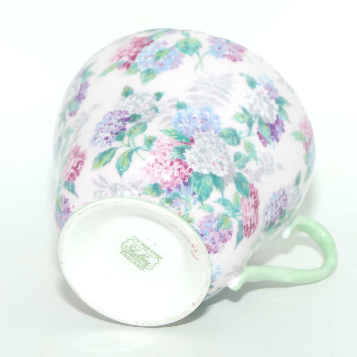 Shelley Richmond shape Summer Glory trio | Pink Ground | Green Wash and Trim | 13456