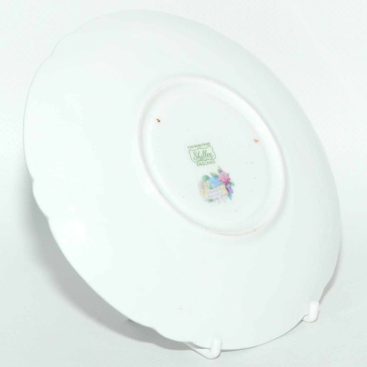 Shelley Richmond shape Summer Glory trio | Pink Ground | Green Wash and Trim | 13456