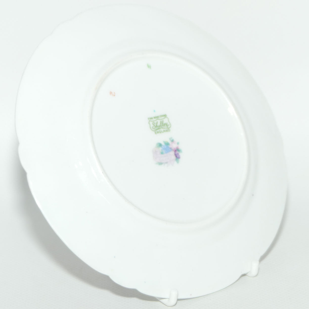 Shelley Richmond shape Summer Glory trio | Pink Ground | Green Wash and Trim | 13456
