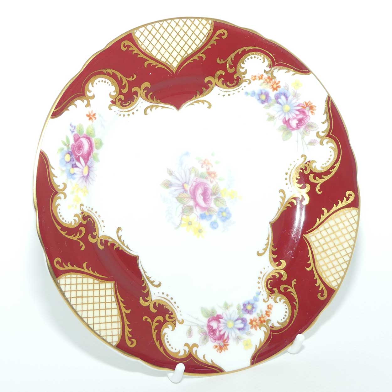 Shelley Ripon shape trio | Georgian and Gilt Patches pattern | #13490