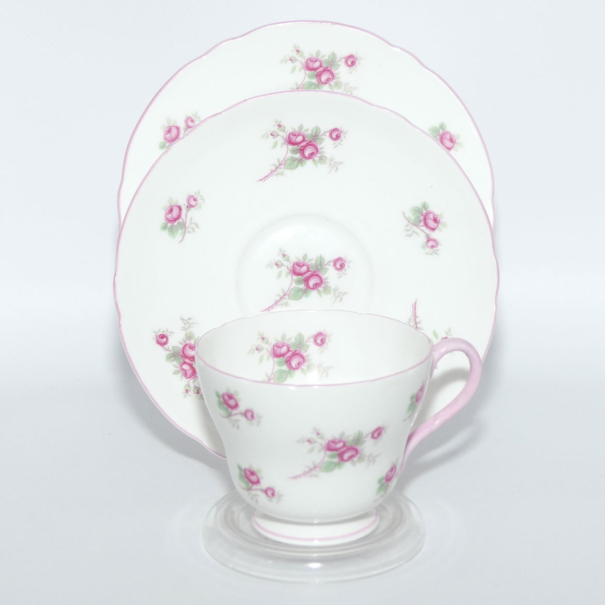 Shelley Richmond Shape Roses Spray pattern trio | 13545