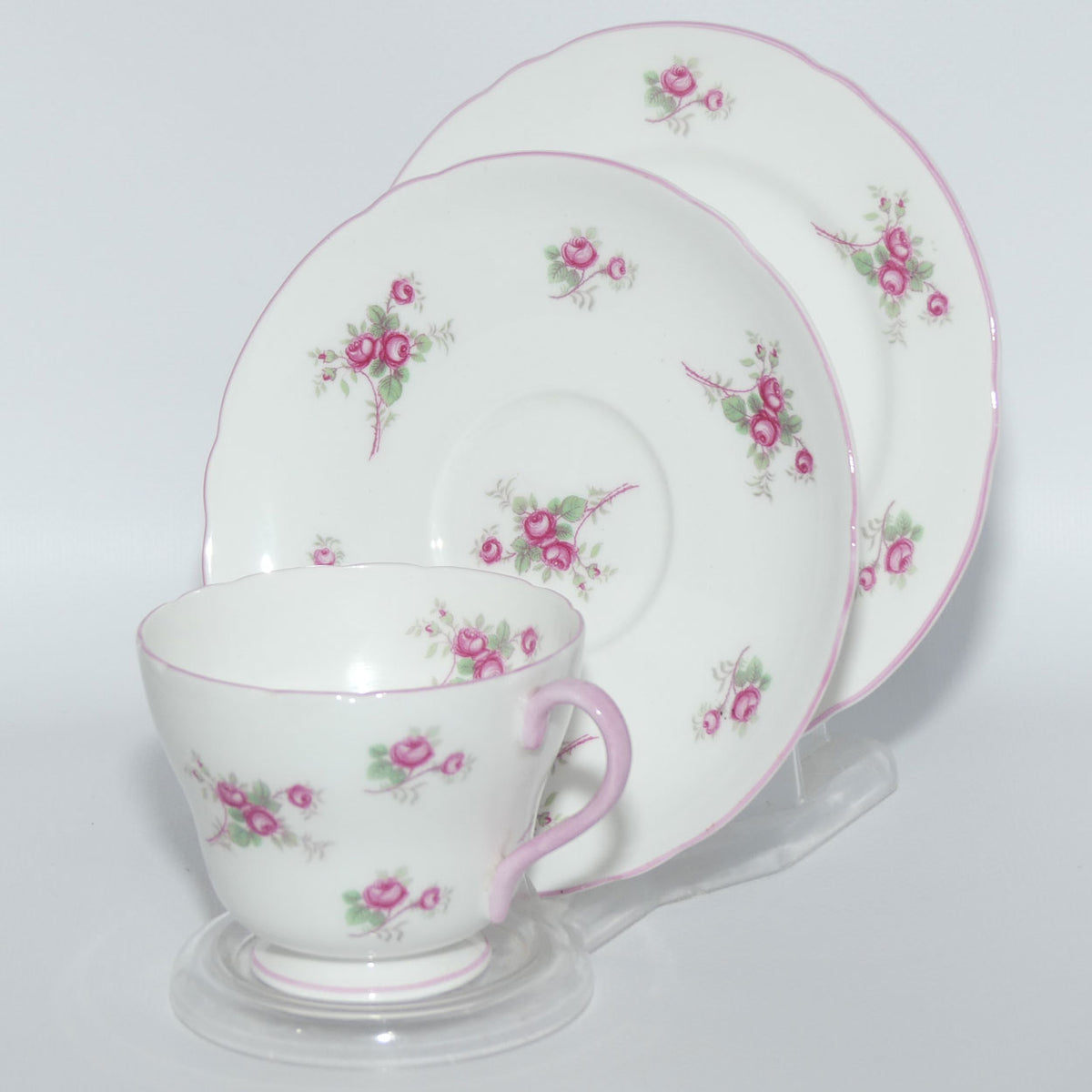 Shelley Richmond Shape Roses Spray pattern trio | 13545