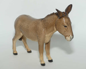 #1364B Beswick Donkey | Tail attached to hind leg