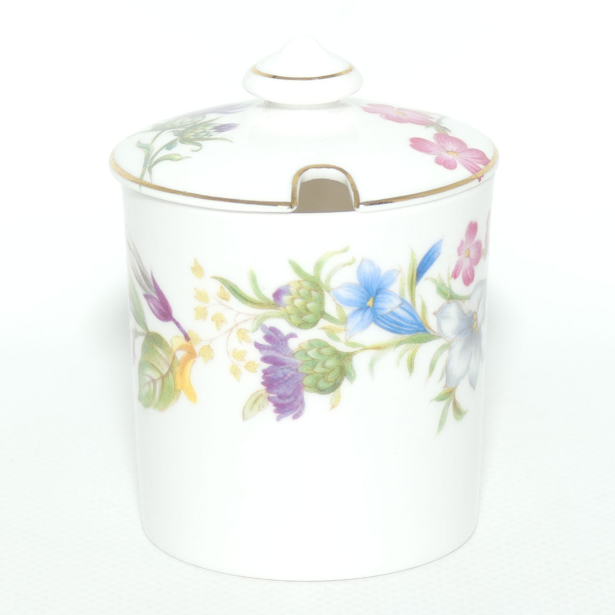 Shelley Spring Bouquet pattern lidded pot | 13651