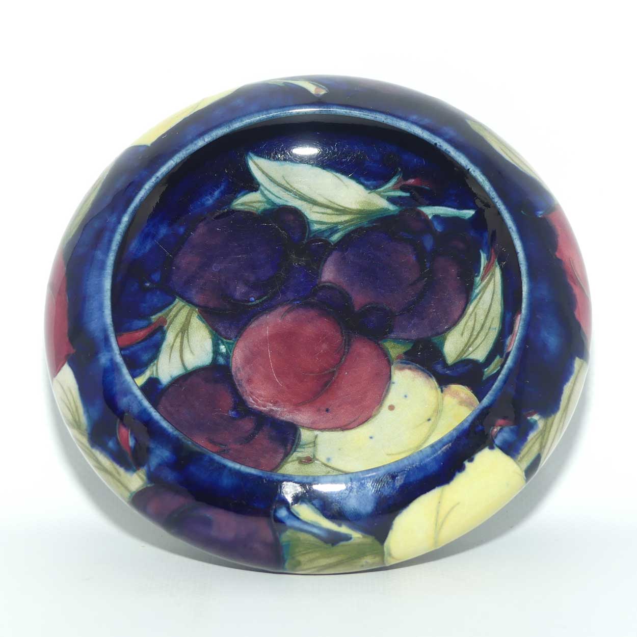 William Moorcroft Wisteria 141 shape curved side bowl