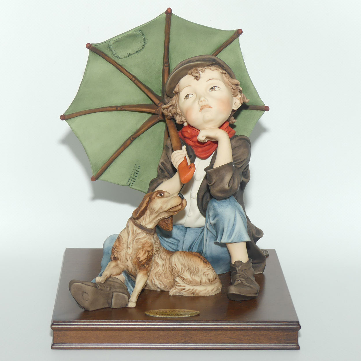 Giuseppe Armani Florence figure | 1501C |  Awaiting the Rainbow | Boxed