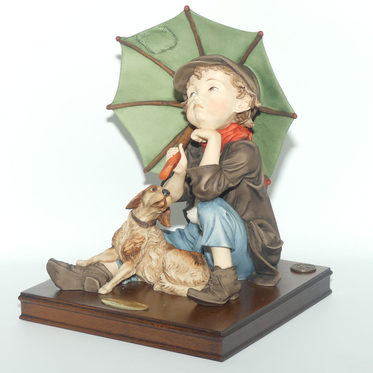 Giuseppe Armani Florence figure | 1501C |  Awaiting the Rainbow | Boxed