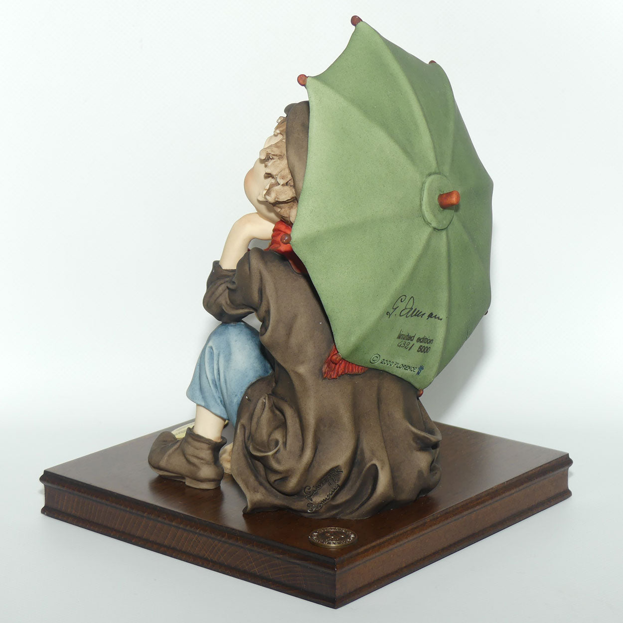 Giuseppe Armani Florence figure | 1501C |  Awaiting the Rainbow | Boxed