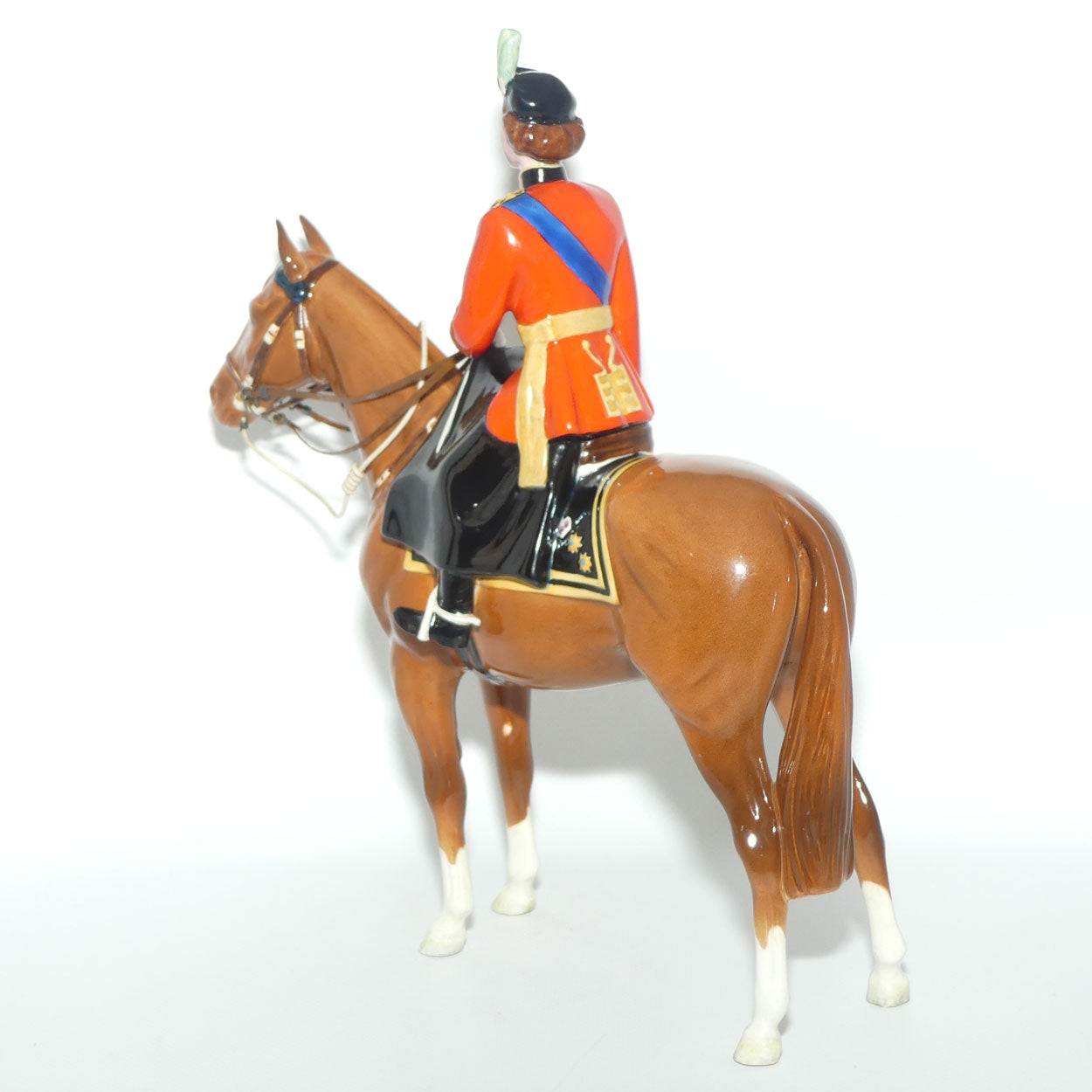 #1546 Beswick HM Queen Elizabeth II on Imperial | Chestnut