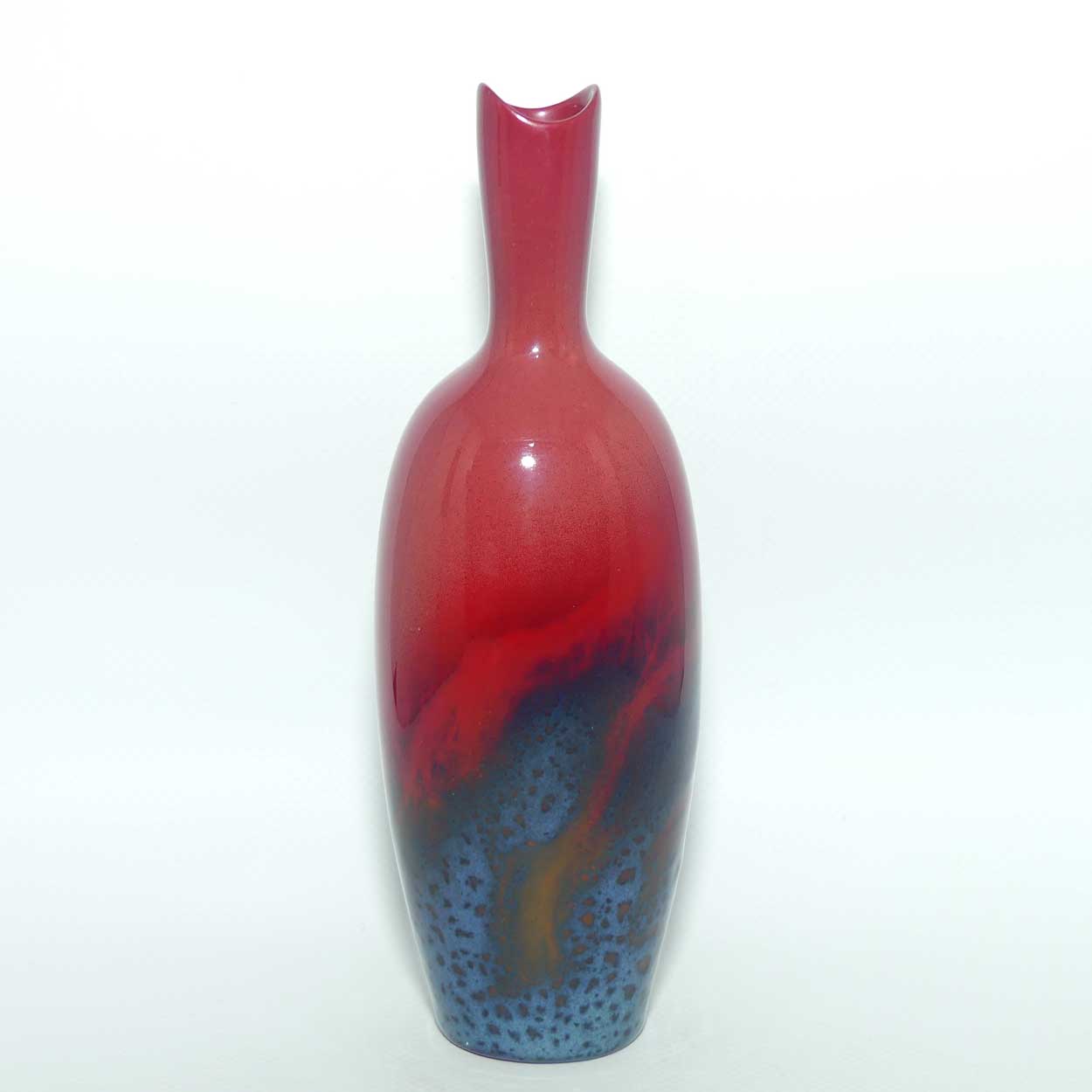 Royal Doulton Flambe Veined 1603 vase