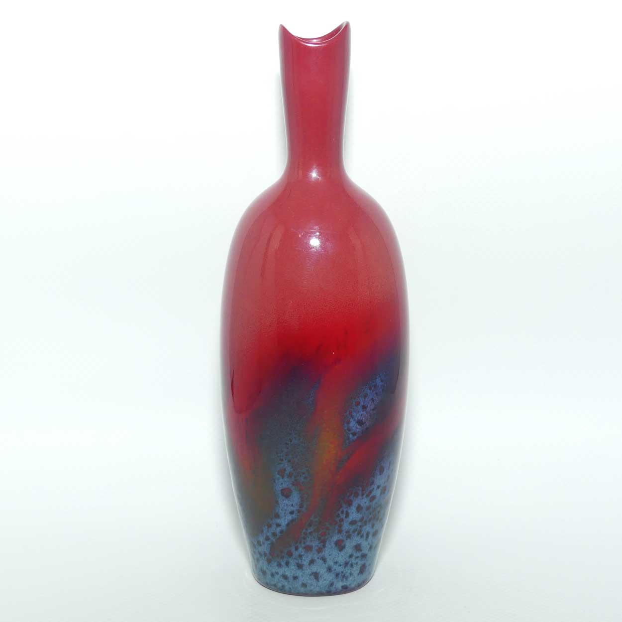 Royal Doulton Flambe Veined 1603 vase