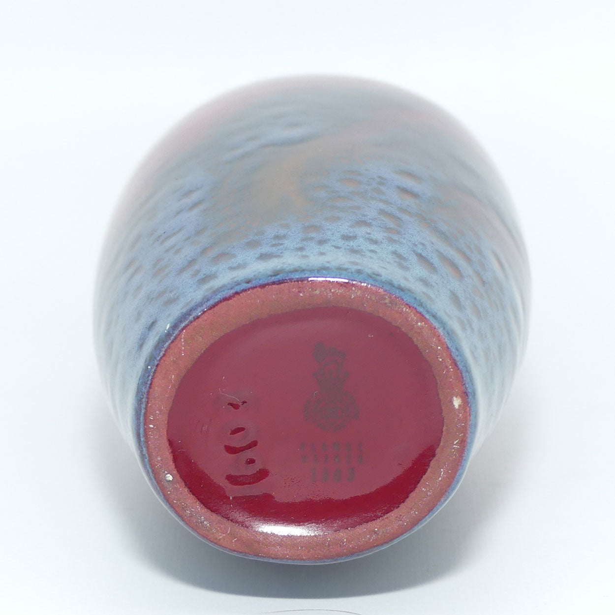 Royal Doulton Flambe Veined 1603 vase