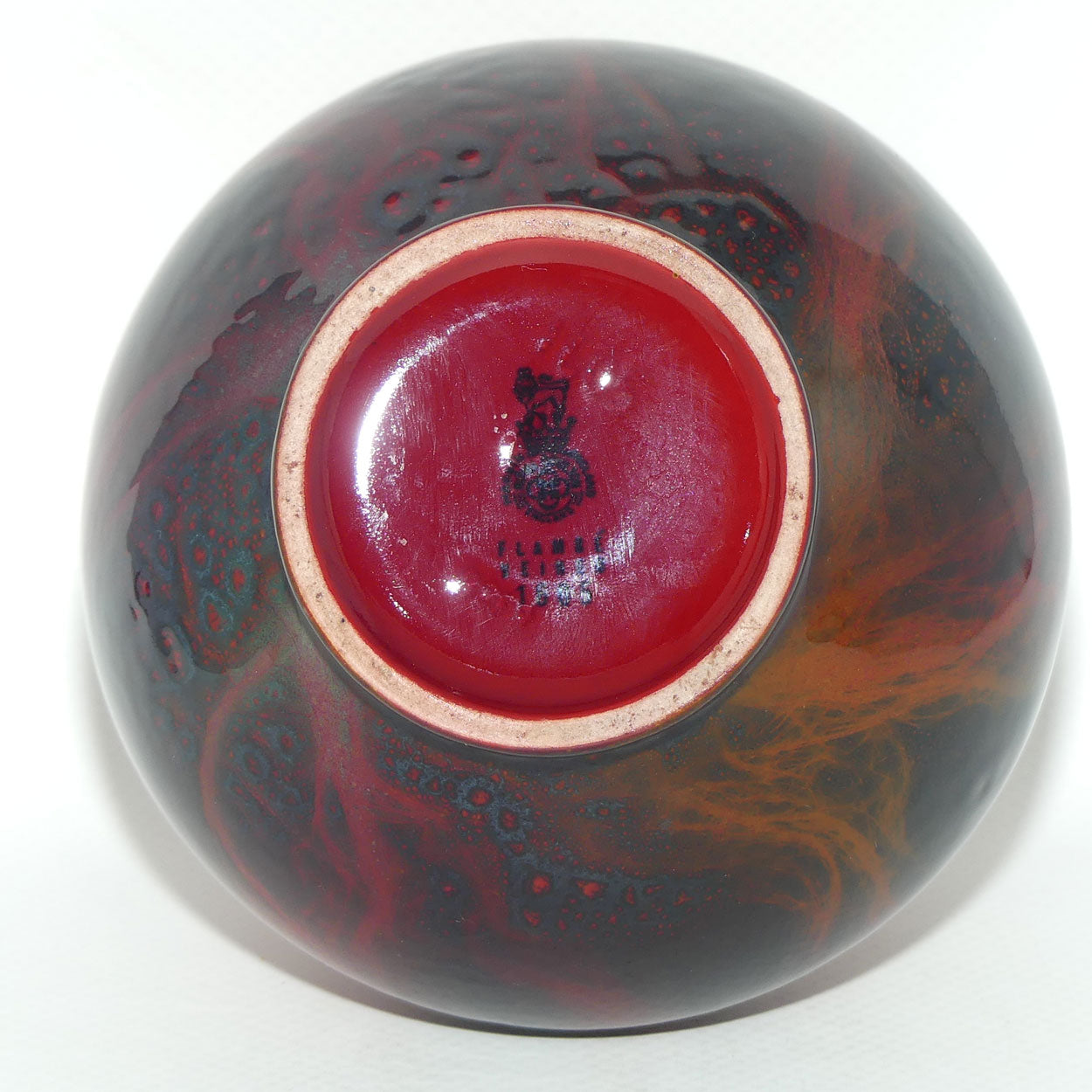 Royal Doulton Flambe Veined 1605 vase | #2