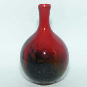 Royal Doulton Flambe Veined #1606 miniature vase