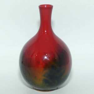 Royal Doulton Flambe Veined #1606 miniature vase