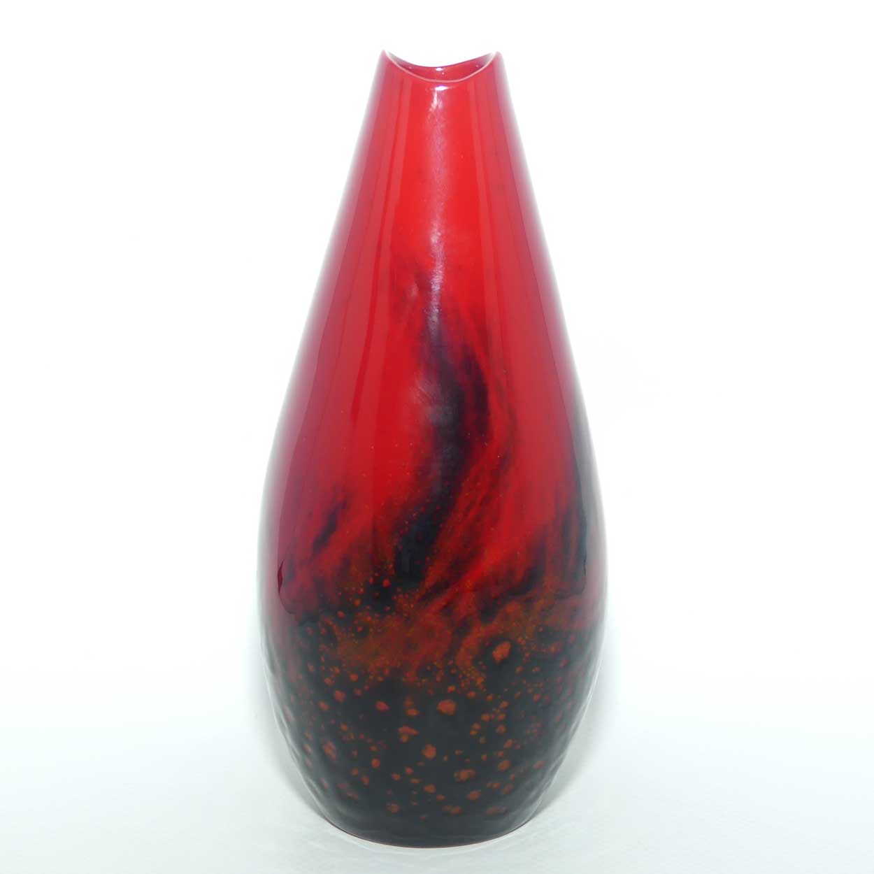 Royal Doulton Flambe Veined 1613 vase