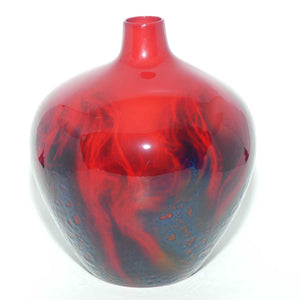 Royal Doulton Flambe Veined 1616 vase #1