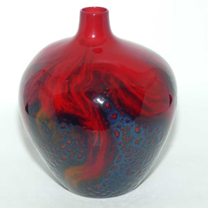 Royal Doulton Flambe Veined 1616 vase #1