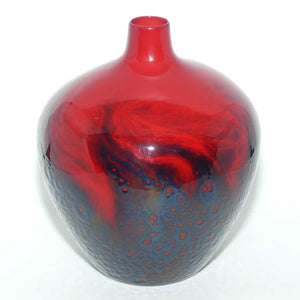 Royal Doulton Flambe Veined 1616 vase #1