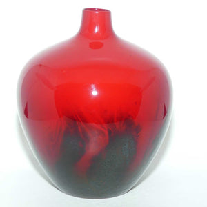 Royal Doulton Flambe Veined 1616 vase #2