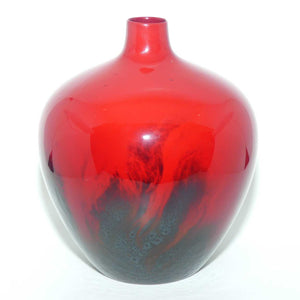 Royal Doulton Flambe Veined 1616 vase #2