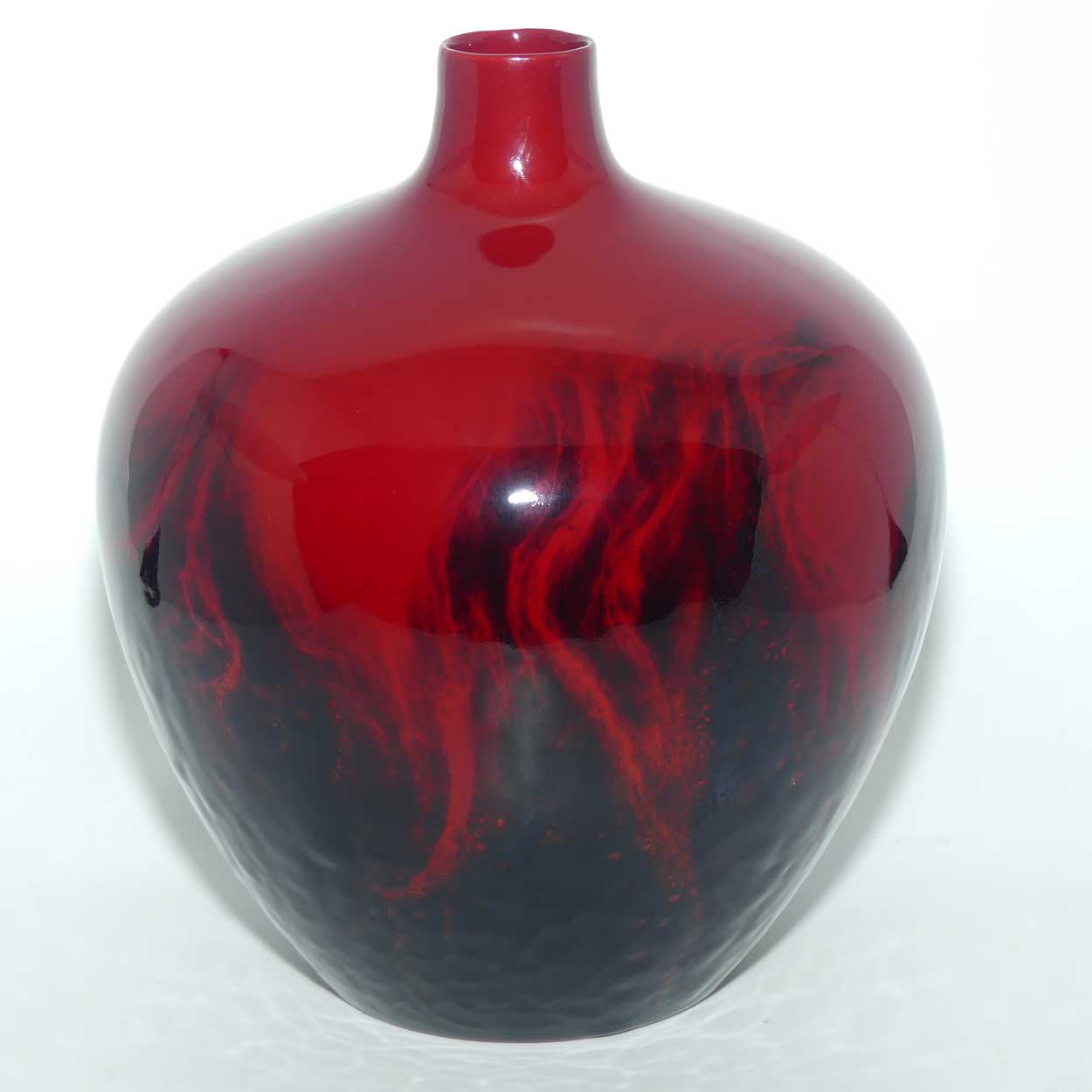 Royal Doulton Flambe Veined 1616 vase #3