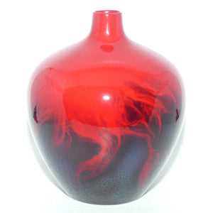 Royal Doulton Flambe Veined 1616 vase #4