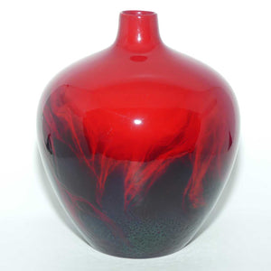 Royal Doulton Flambe Veined 1616 vase #4