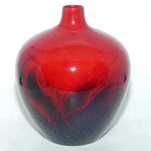 Royal Doulton Flambe Veined 1616 vase #4