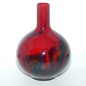 Royal Doulton Flambe Veined 1618 vase #1