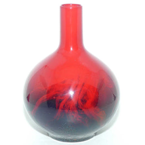 Royal Doulton Flambe Veined 1618 vase #2