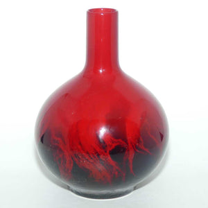 Royal Doulton Flambe Veined 1618 vase #2