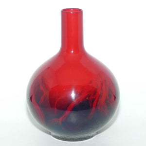 Royal Doulton Flambe Veined 1618 vase #2