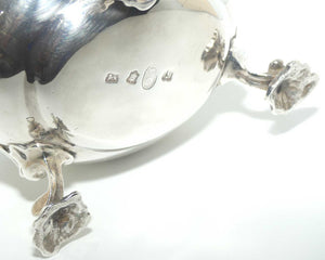 Georgian | Geo II | Sterling Silver Sauce boat | London 1744 | Francis Crump