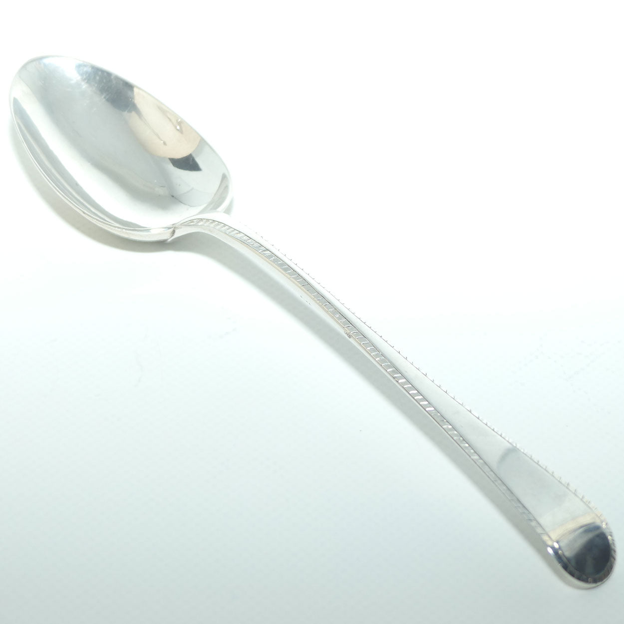 Georgian Sterling Silver Spoon | Old English pattern with Bright Cut edge | London 1764