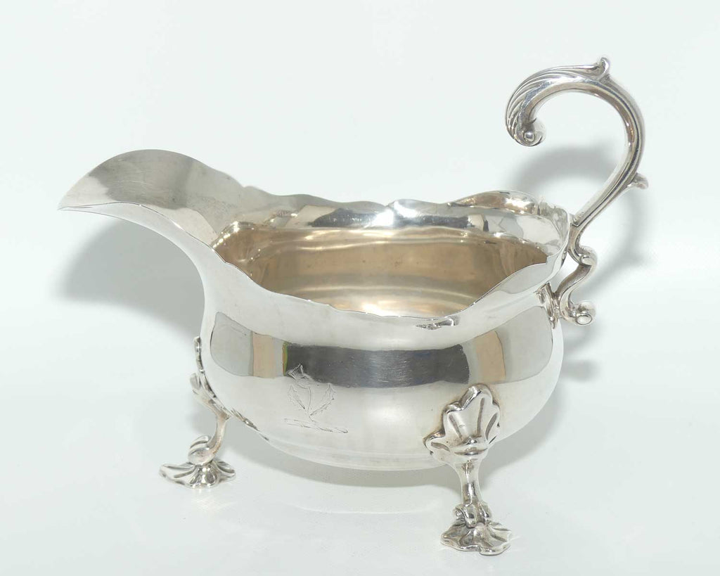 Georgian | Geo III | Sterling Silver Sauce boat | London 1773 | Thomas Wallis