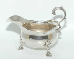 Georgian | Geo III | Sterling Silver Sauce boat | London 1773 | Thomas Wallis