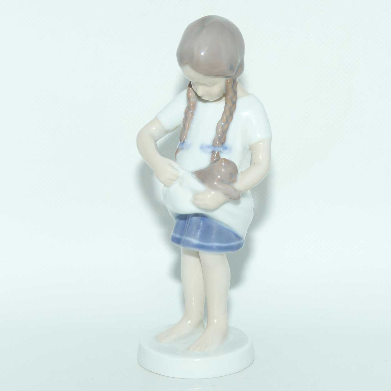 Bing and Grondahl Little Mother | Girl with Cat | #1779