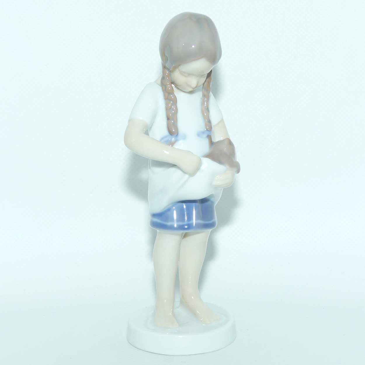 Bing and Grondahl Little Mother | Girl with Cat | #1779