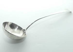 Georgian | Geo III | Sterling Silver Old English pattern Soup Ladle | London 1786 | Richard Crossley