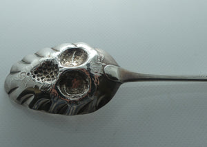 Georgian Sterling Silver Berry Spoon | London 1791 | Smith and Fearn