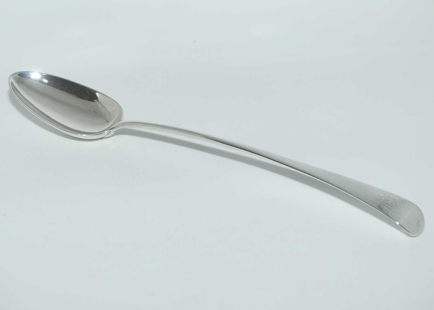 Georgian | Geo III Sterling Silver Serving Spoon | London 1796 | Soloman Hougham