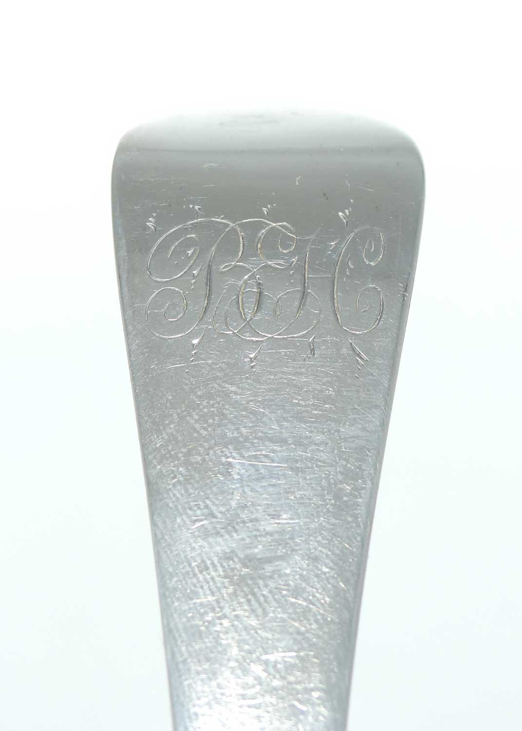 Georgian | Geo III Sterling Silver Serving Spoon | London 1796 | Soloman Hougham